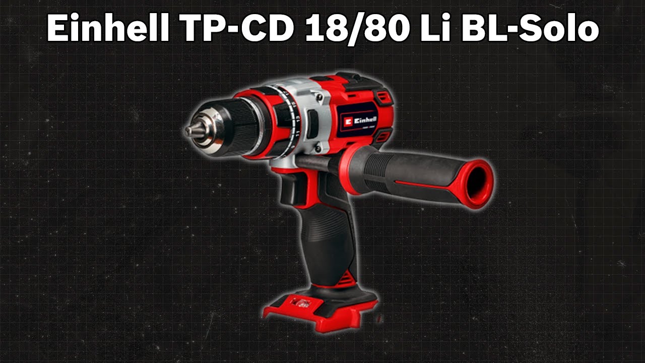 Akku-Bohrschrauber Einhell TP-CD 18/80 Li BL-Solo (4514300) | TEST | Deutsch