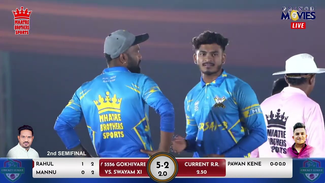 2ndSEMIFINAL || VIJAY 5556 GOKHIVARE v/s SWAYAM XI GORSAI B || मुख्यमंत्री चषक 2023 @JUCHANDRA