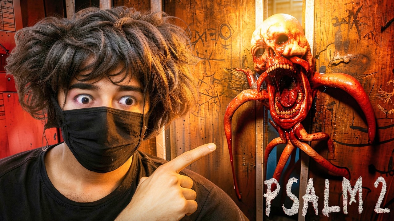 ROSTIK TRIES NOT TO GET SCARED IN THE VERY SCARY HORROR GAME Psalm 2
