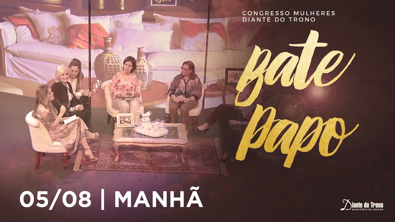 Congresso Mulheres Diante do Trono 2016 | Sexta - Feira (Manhã) - Bate Papo