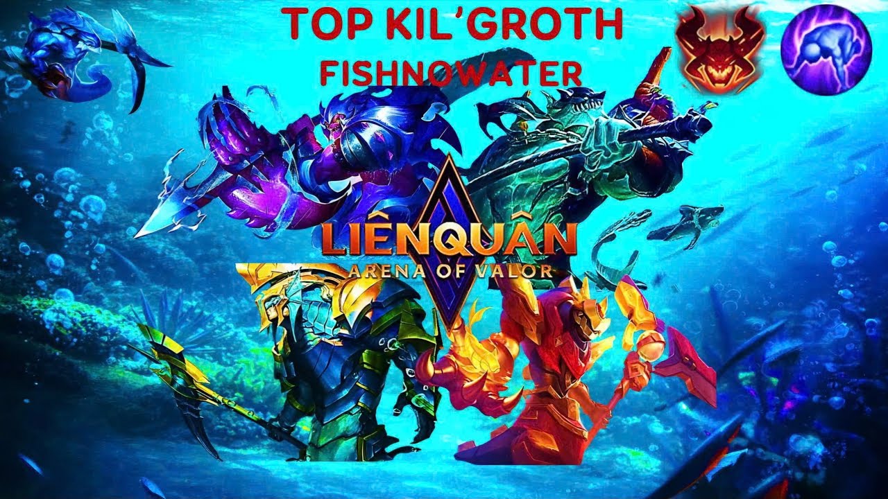 Kil'groth|Màn đánh cá siêu hay gánh team còng lưng,thua nhưng được MVP xuất sắc +1 sao