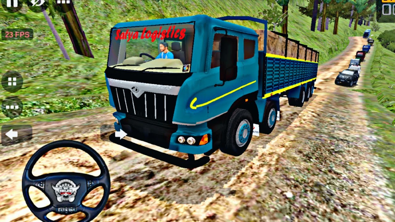 💥Mahindra blazo x55 offroad driving in bus simulator indonesia,  #mahindra blazo | rokygamer2.1 