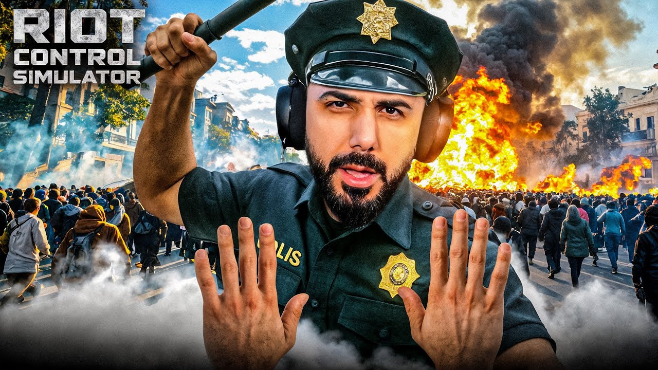 BU SOKAKLARIN G&Uuml;VENLİĞİ BENDEN SORULUR! | RIOT CONTROL SIMULATOR | Barış Can