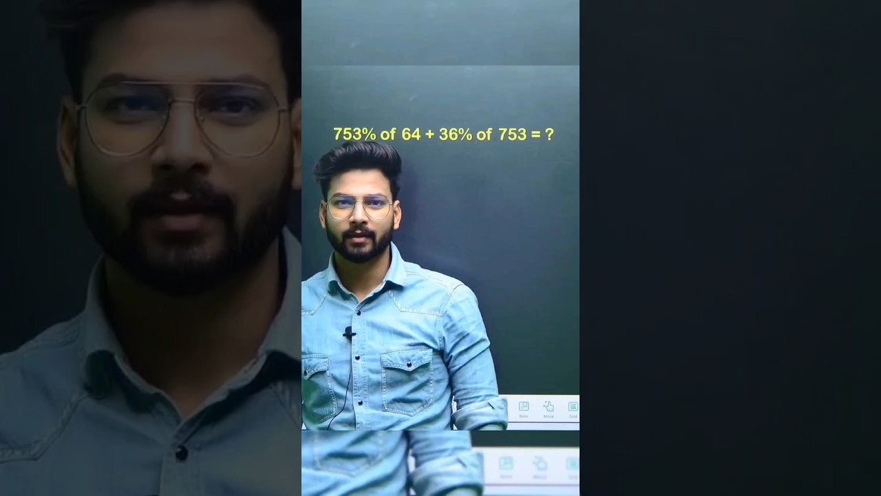 Percentage Questions Solve in 2 Second🤯💥 #ssc #cgl #chsl #mts #cpo #mts #sscgd #sscaspirants #viral