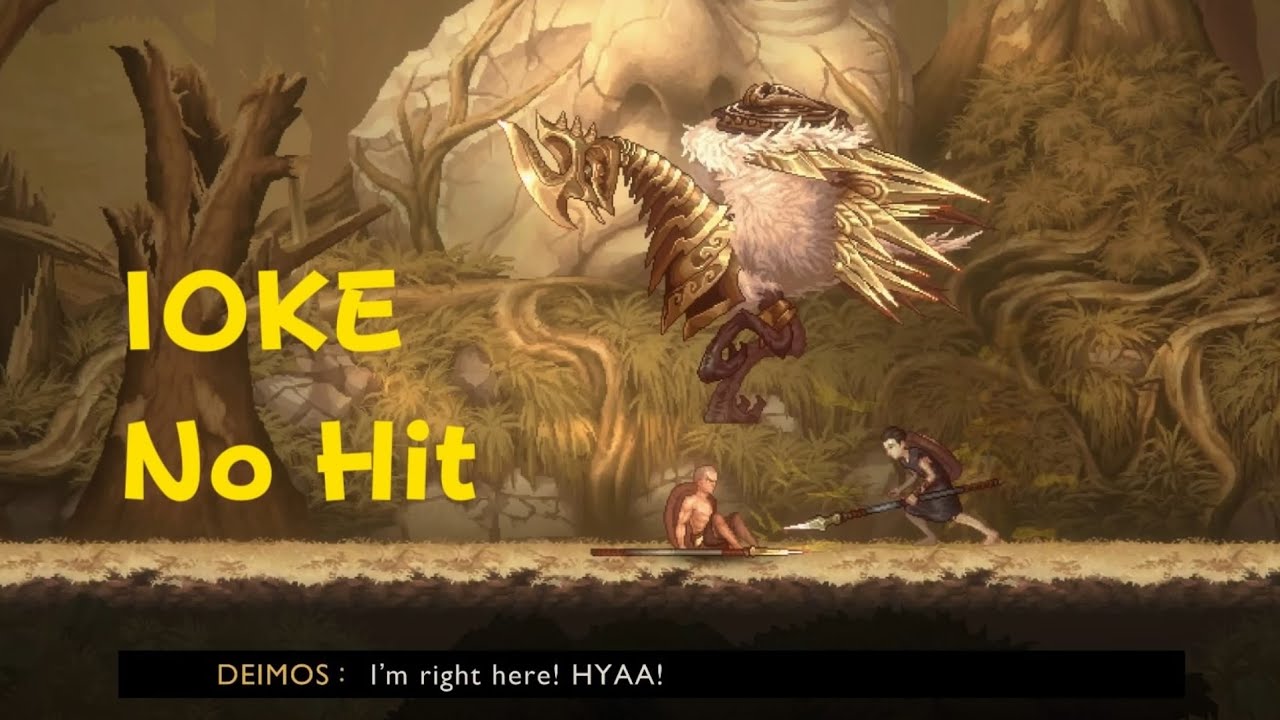 God of War Sons of Sparta - IOKE boss fight | Highest Difficulty Spartan No Hit 