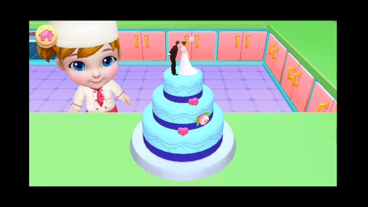 3D cake it's a game where you can bake cakes