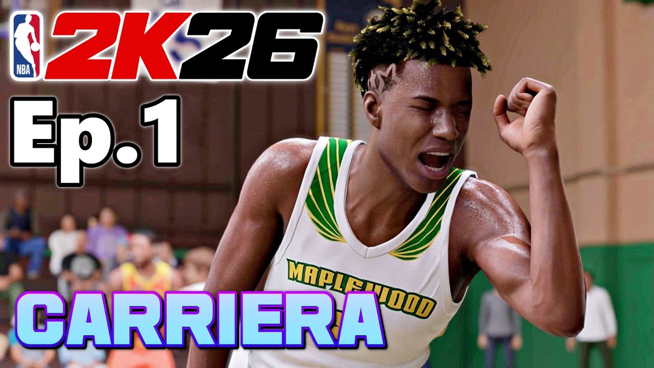 NBA 2K26 ITA - BUILD E INIZIO CARRIERA! EP.1 MY CAREER