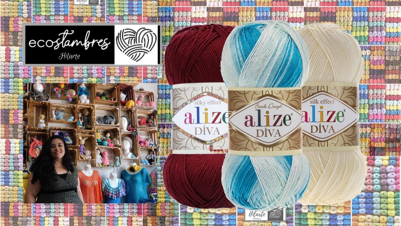 Tips/Recomendación EcoEstambres #1.1: Hilaza Alize Diva