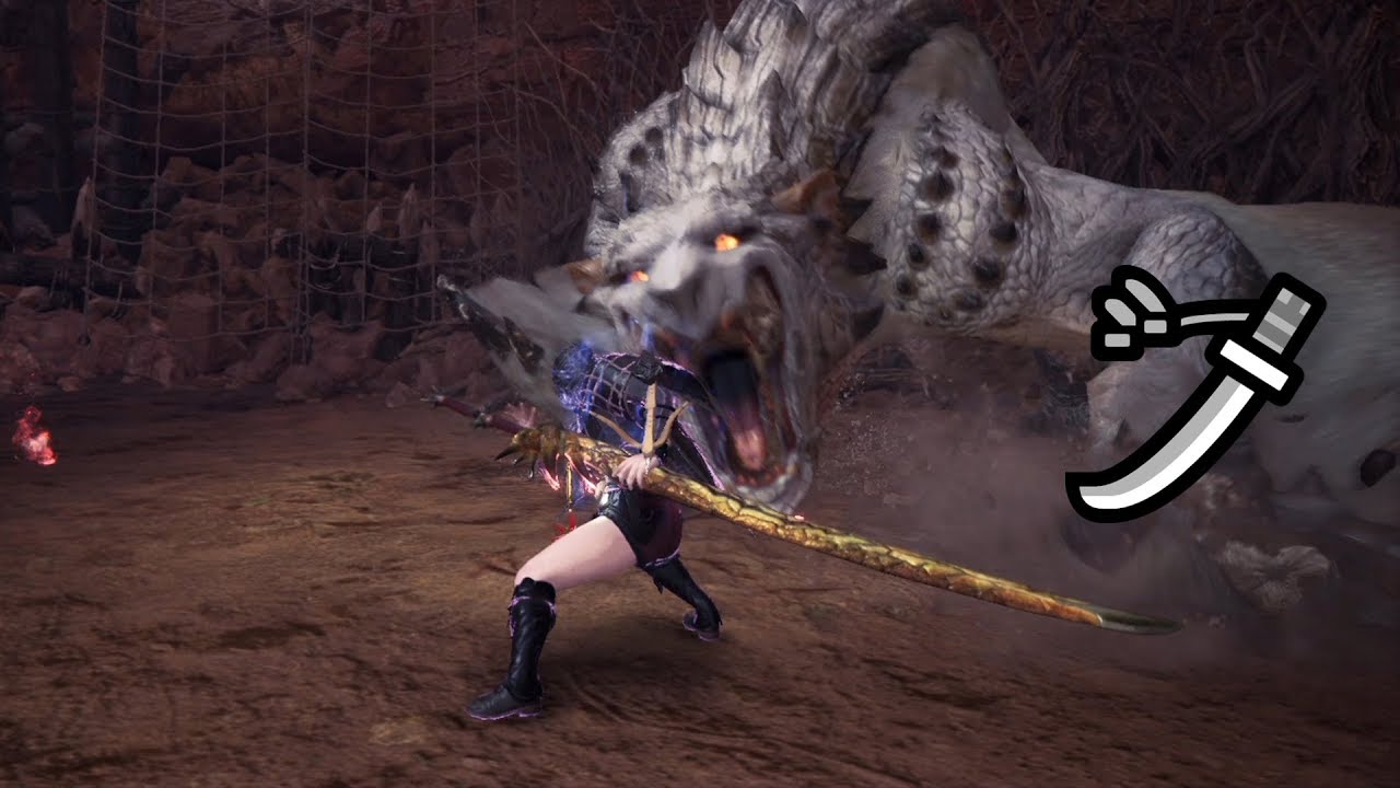 [MHW:I] Long Sword Barioth Solo 5'42''78 (No Trap, No Palico)
