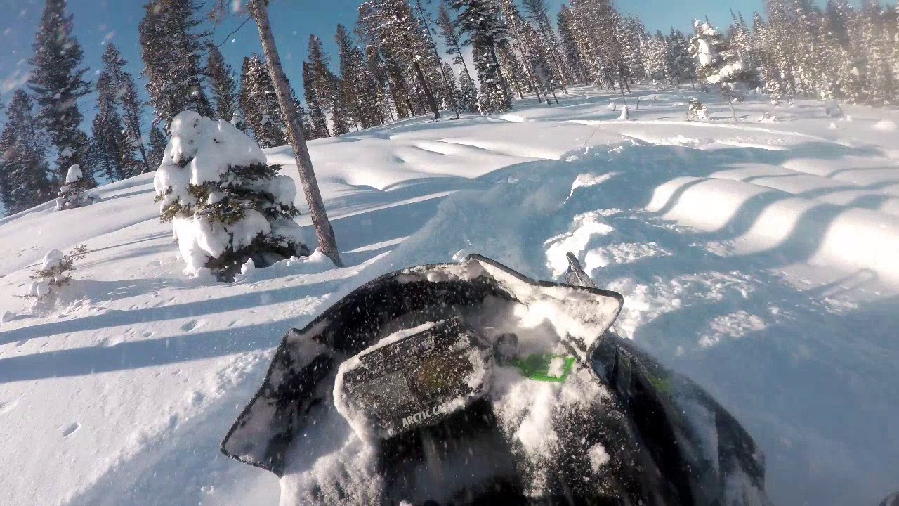 Island Park Idaho riding 2017 XF 9000