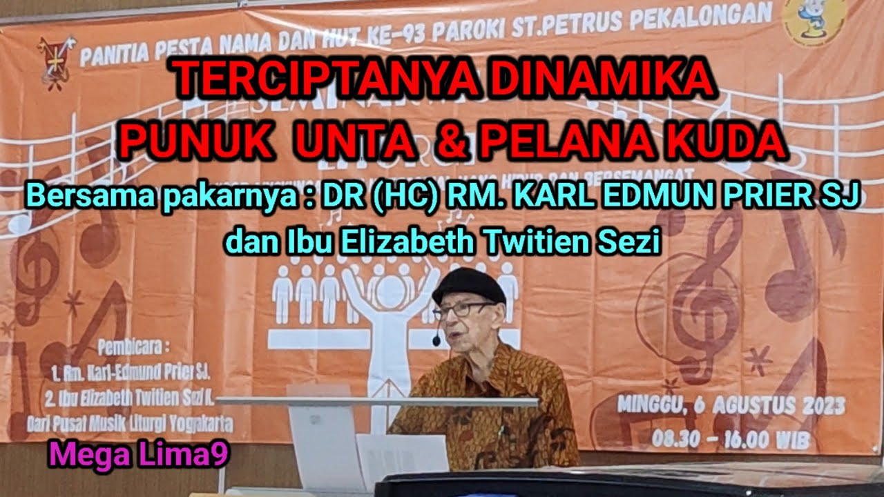 BELAJAR  LAGU  GREGORIAN LANGSUNG DARI PAKARNYA. Mega Lima9