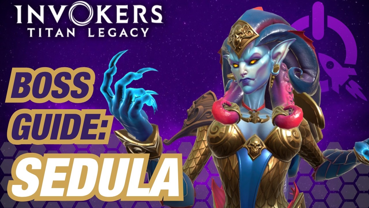 РАННИЙ ДОСТУП: Подробный разбор кланового босса Седулы! | Invokers: Titan Legacy