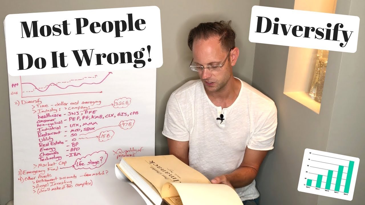 REDUCING CRAZY STOCK MARKET RISK (How To Diversify With Dividend Stocks)