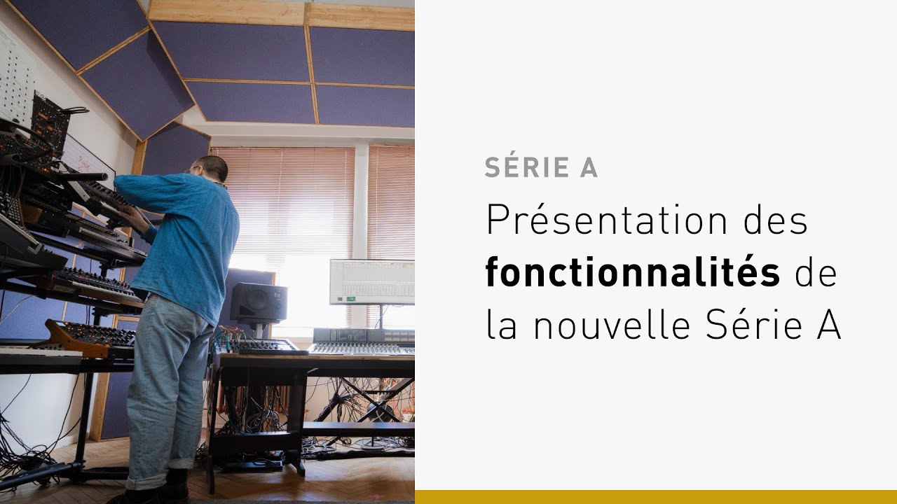 Présentation des fonctionnalités de la nouvelle Série A | ADAM Audio