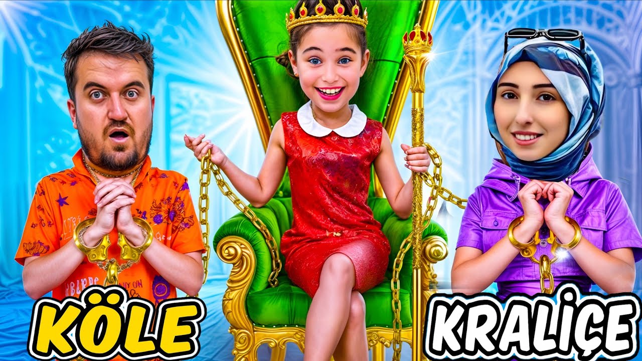 SİHİRLİ TACI ELE GEÇİREN KRAL VEYA KRALİÇE OLUR ELİF SİNEM ‼️ EYVAH KÖLE OLDUM !! 