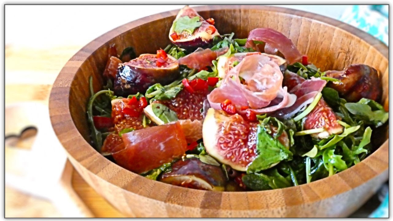 Parma Ham & Fig Salad l Deliciously Easy Recipe