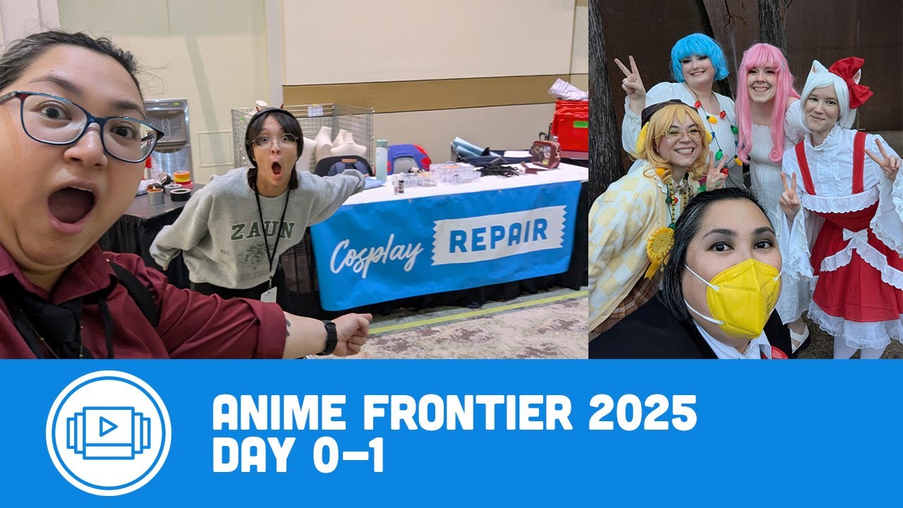 WE'RE HEEEERRREEE! | Anime Frontier Days 0-1 Vlog | Ashweez Cosplay