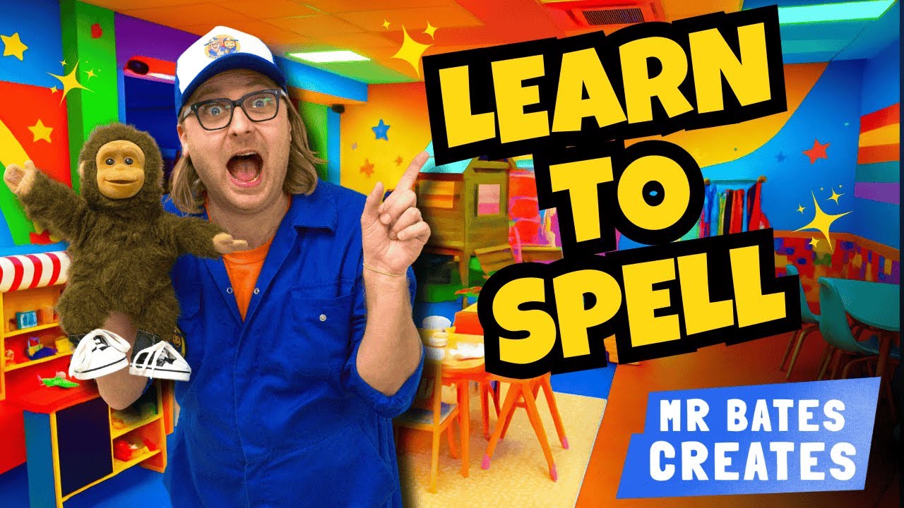 Поиск слов типа CVC в Super Stars SoftPlay! | Mr Bates Creates & Mr Monkey
