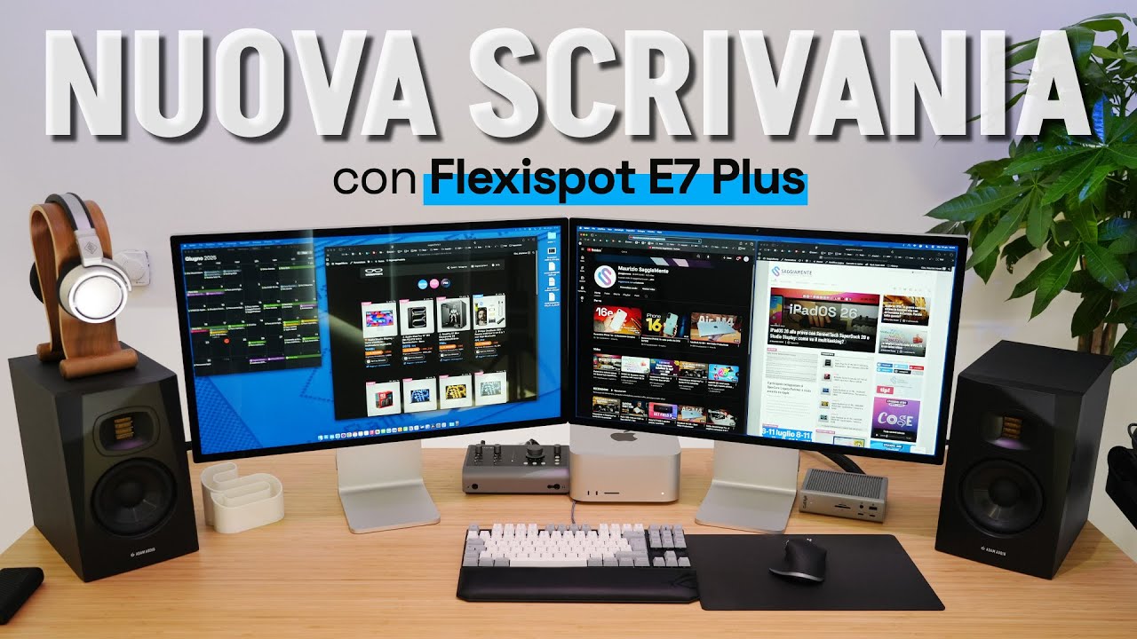 Nuova scrivania - Recensione FlexiSpot E7 Plus