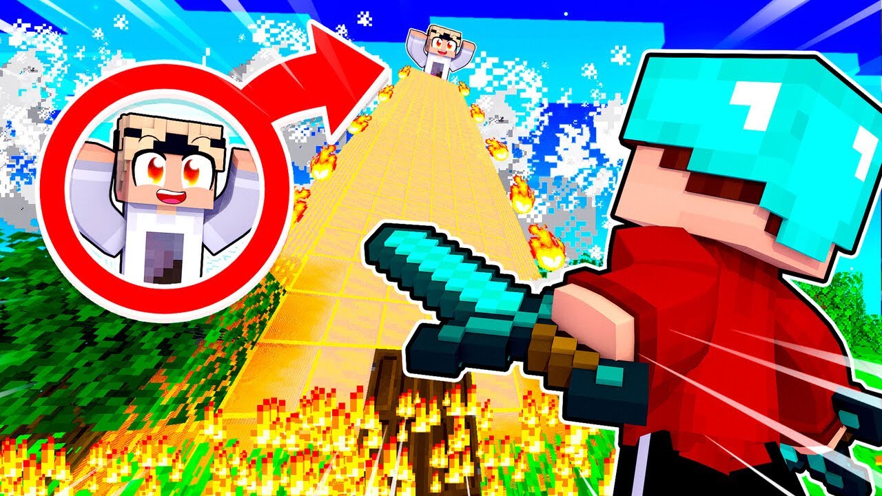 ICH BEFREIE MEINEN FREUND AUS DEM TURM (Minecraft)