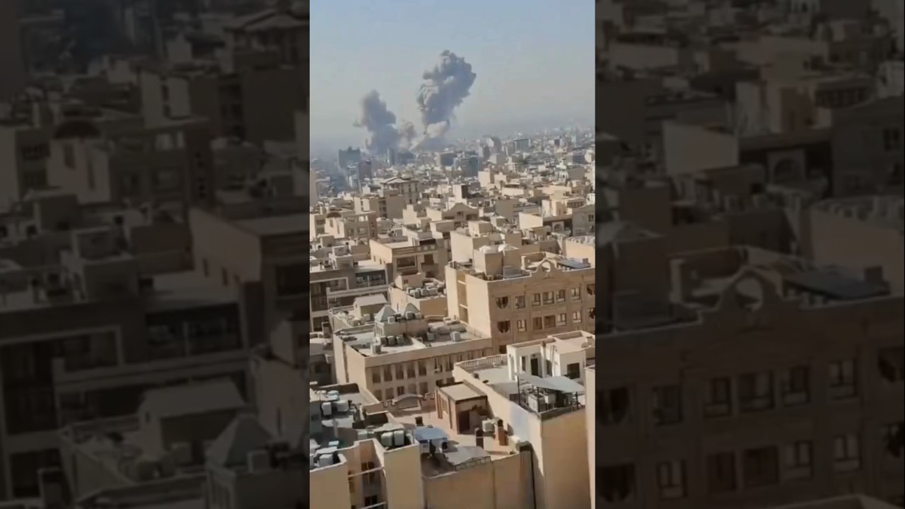 🚨 BREAKING: Israel Strikes Tehran! 🇮🇱🇮🇷
