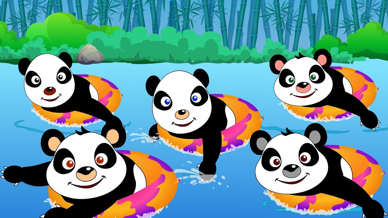Five little Pandas