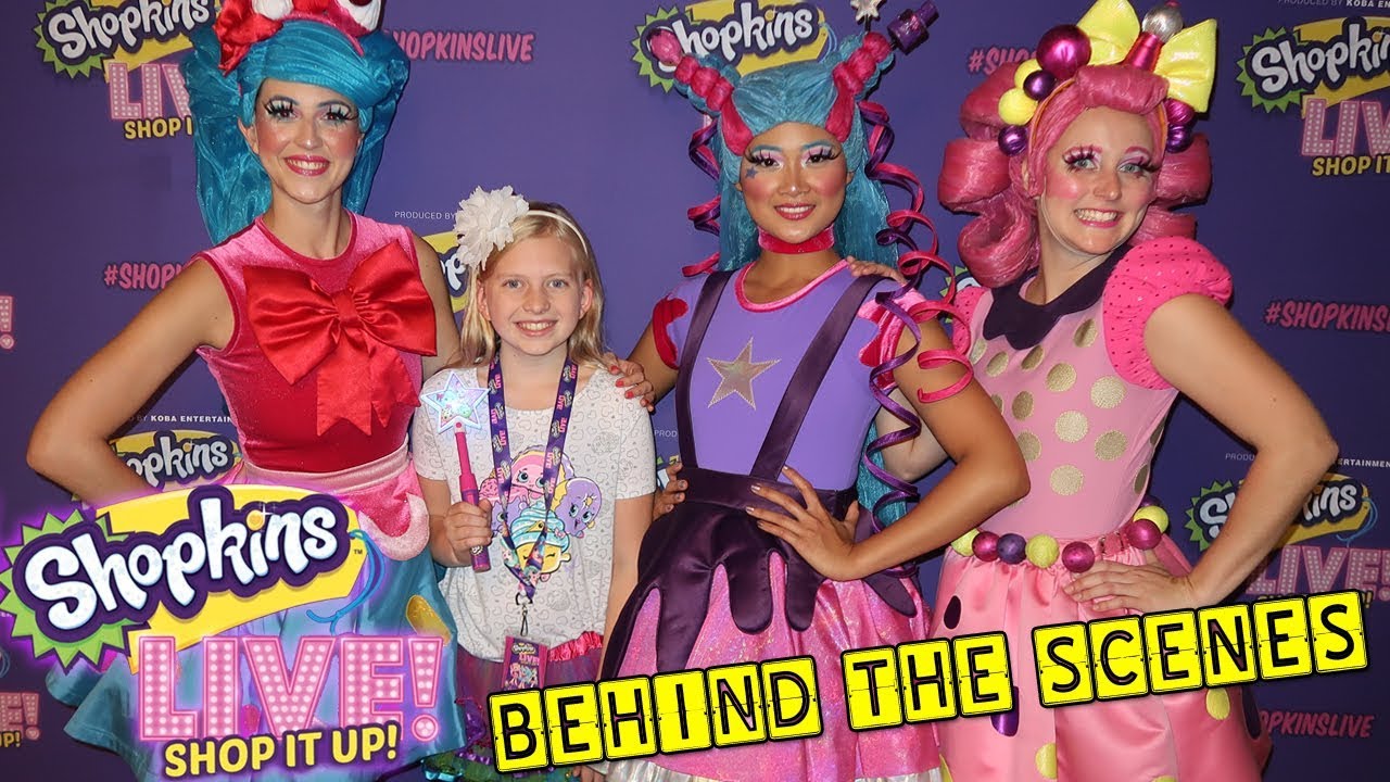 Behind the Scenes Tour at Shopkins Live!
