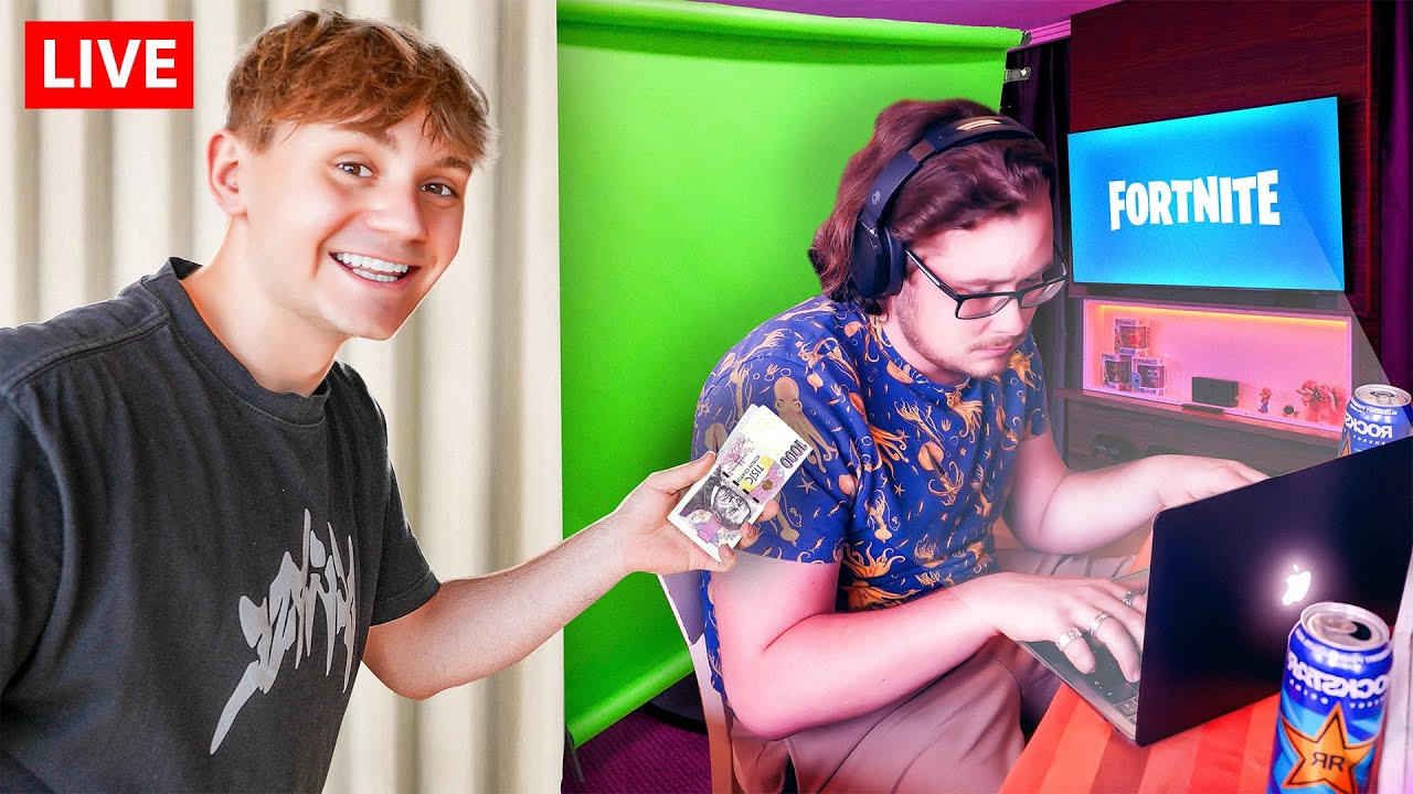 Vplížil Jsem Se k Streamerovi Domů a Dal Mu 10 000Kč