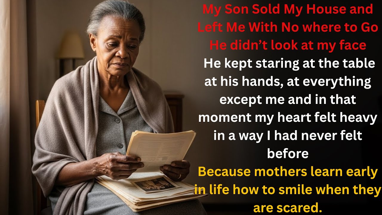 My Son Sold My House and Left Me With No where to Go