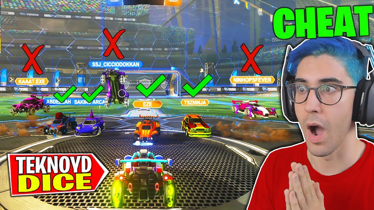 USO LE HACK nel TEKNOYD DICE su ROCKET LEAGUE (100% HACK)