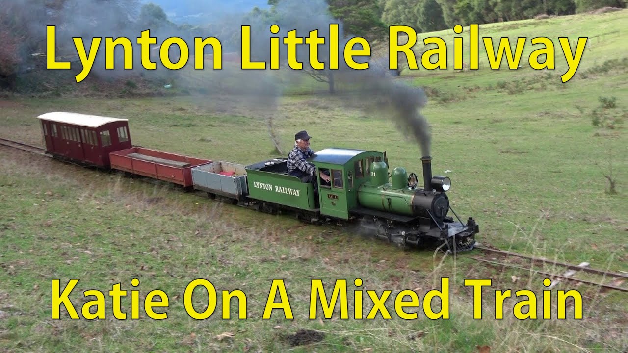 Katie On A Mixed Train