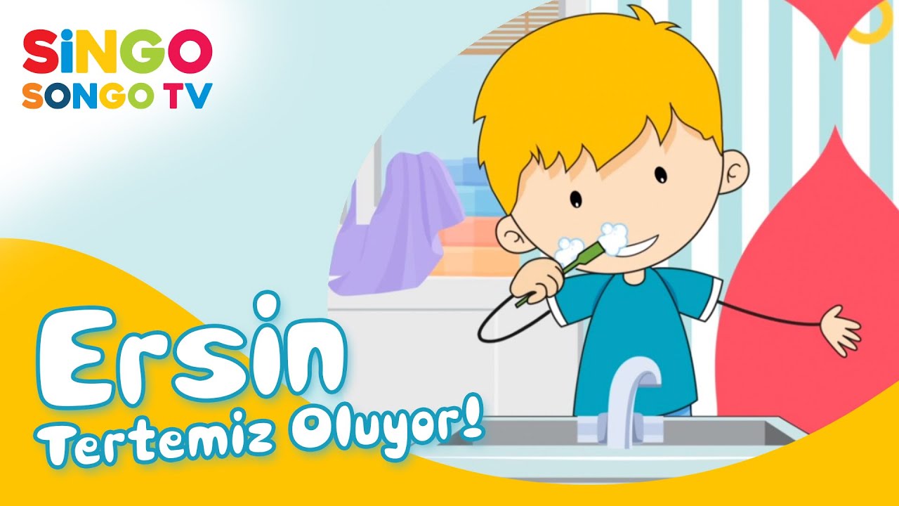 ERSİN Tertemiz Oluyor 🧼🚿 – SingoSongo TV I İsme Özel Çocuk Şarkıları 🎶