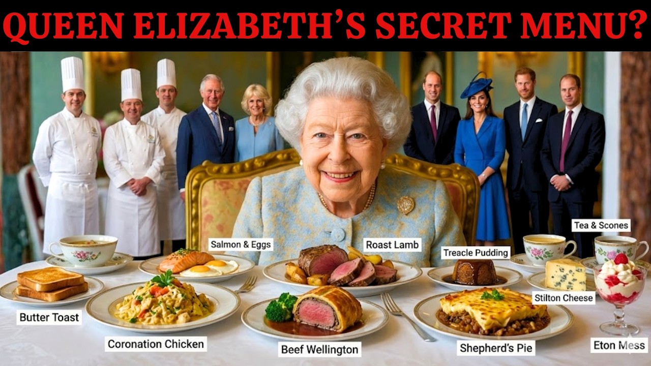 9 Meals Queen Elizabeth Ordered Every Single Week | Royal Chef Reveals