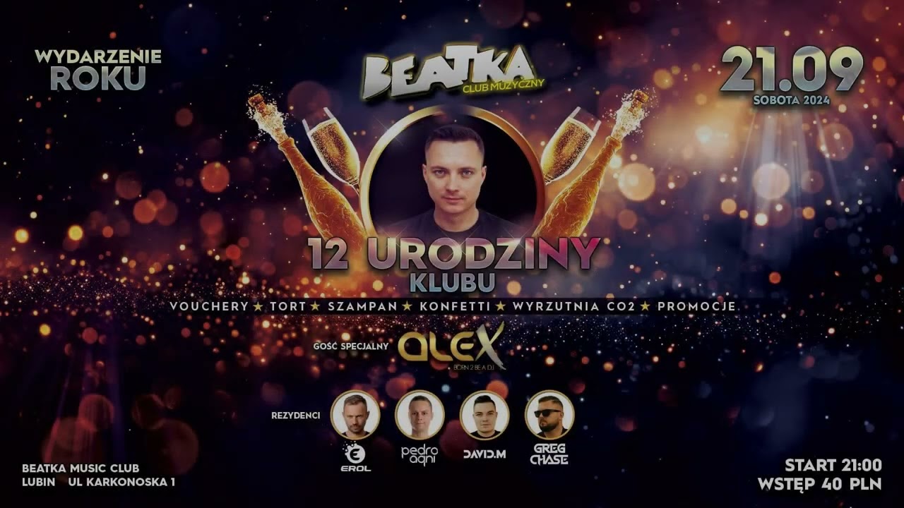 12 Urodziny Klubu Pedro Agni live at Beatka Music Club Lubin 21 09 2024