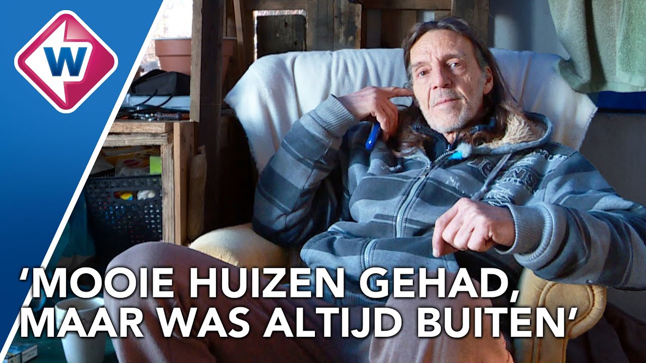Zonder inkomen en echt huis leeft Roberto als koning aan het Valkenburgse Meer
