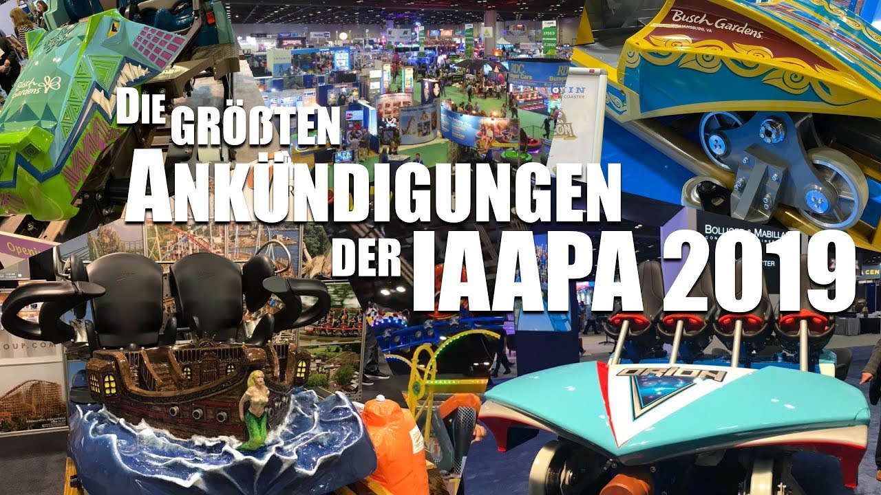 Die gr&ouml;&szlig;ten Ank&uuml;ndigungen der Internationalen Freizeitpark Messe IAAPA 2019 | Analyse