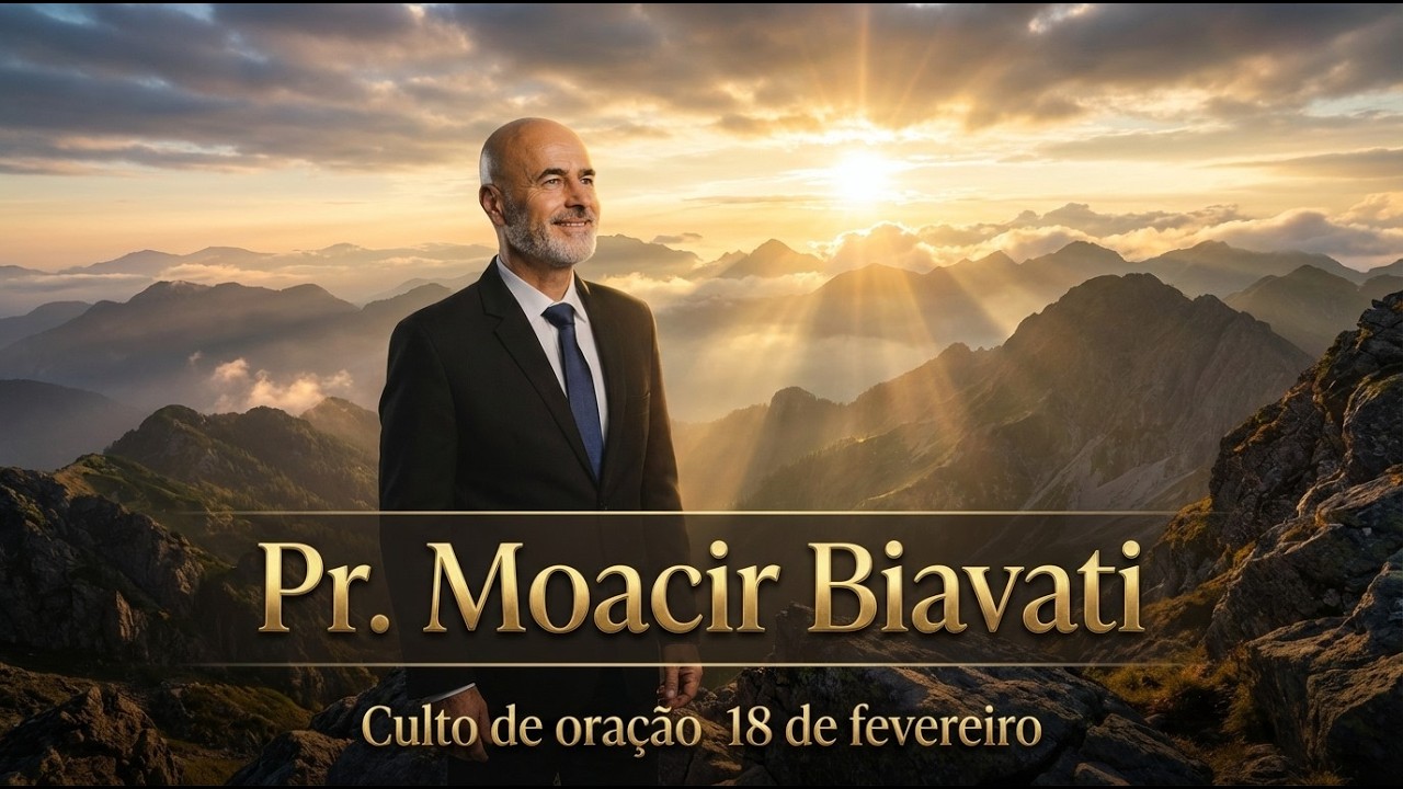 Culto de Oração - Pr. Moacir Biavati - 18/02/2026