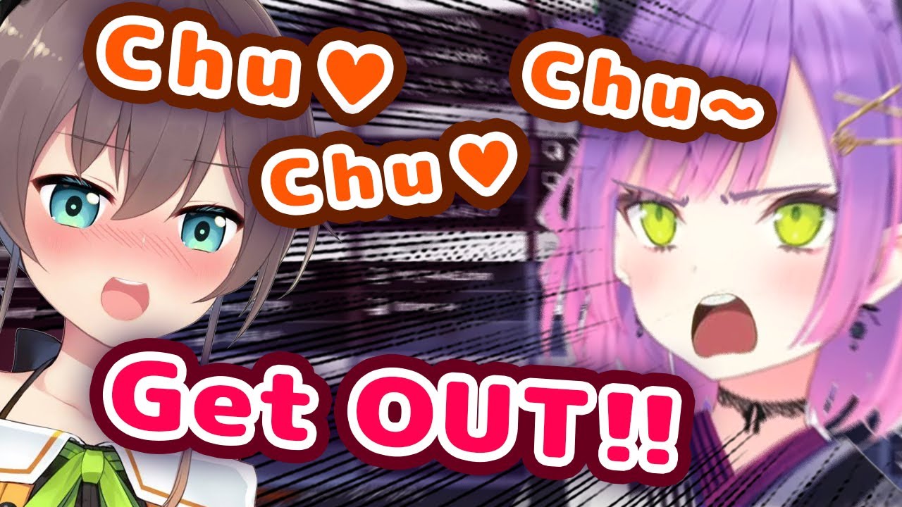 Matsuri Invades Towa's Apex Team To Give Her Kisses 【ENG Sub/Hololive】