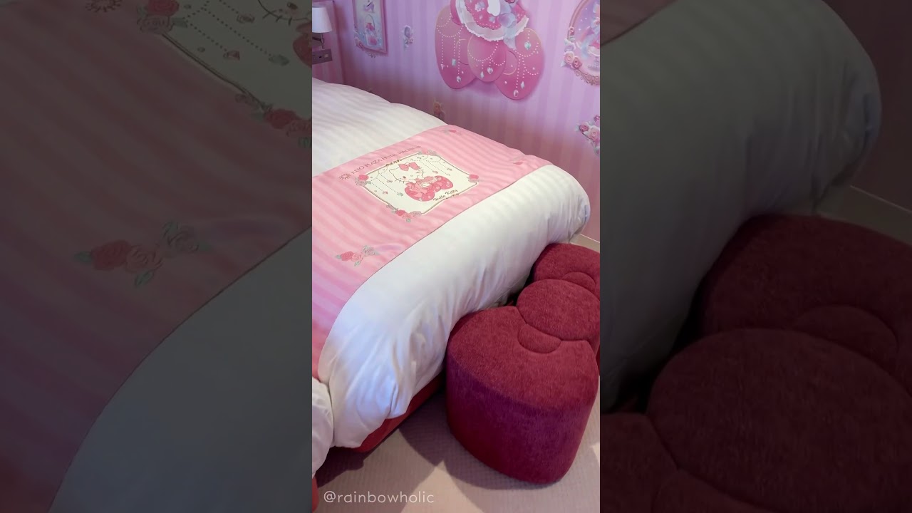 Sanrio Hello Kitty Hotel Room Tour in Tokyo, Japan 💖 Keio Plaza Hotel Hachioji 👑