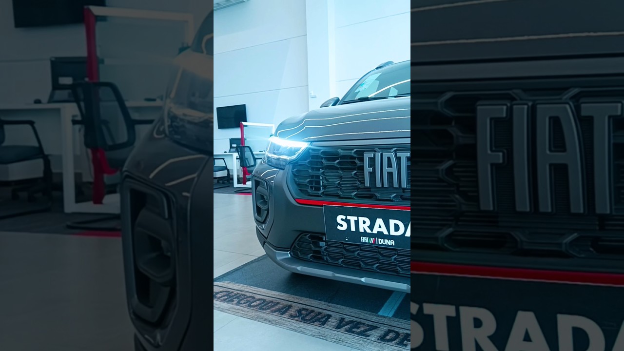 STRADA ULTRA 2026! A PICAPE MAIS VENDIDA DO PA&Iacute;S! #strada #fiat #automobile #motor #cars #lancamento