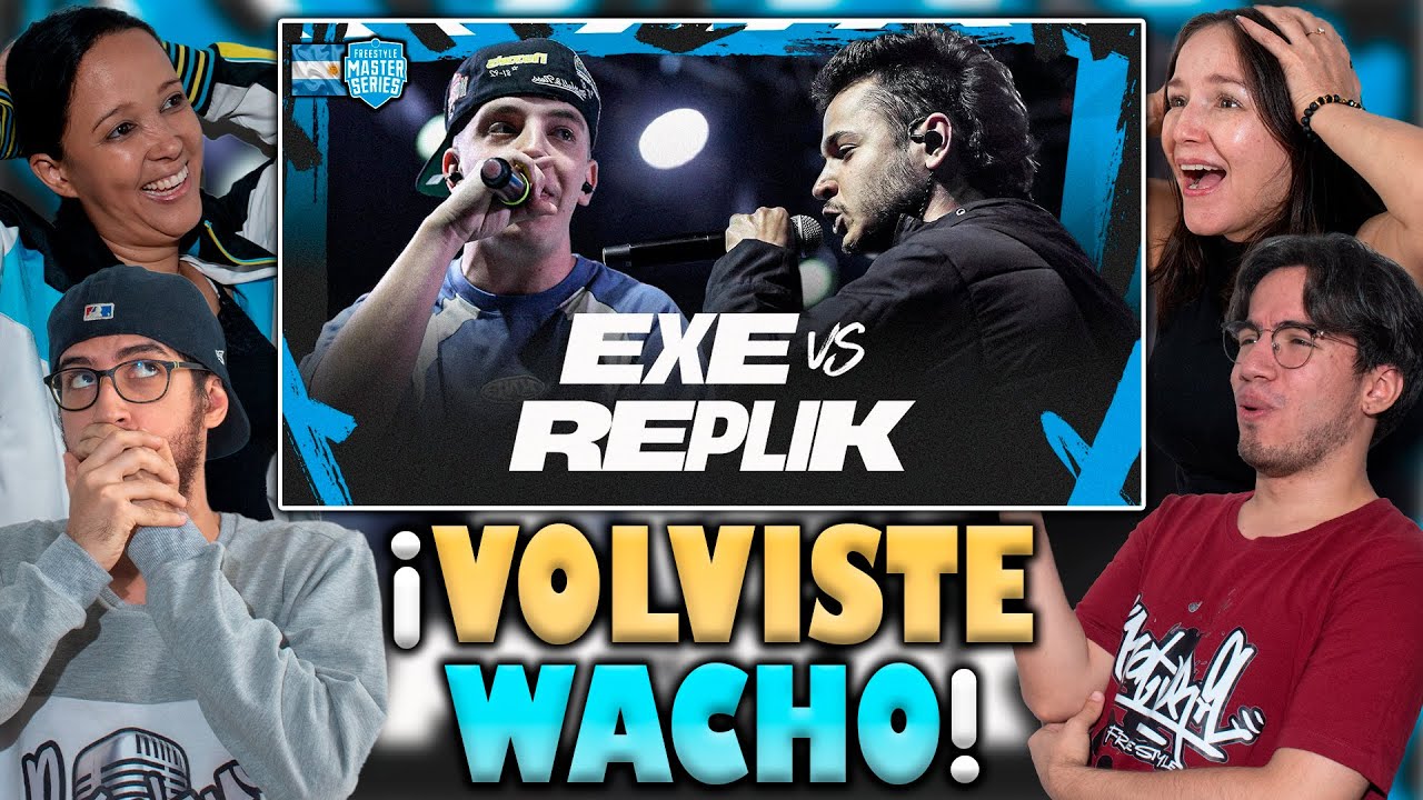 🚬¡EL VERDADERO REGRESO! - COLOMBIANOS REACCIONAN a REPLIK vs EXE [FMS ARGENTINA 2025]