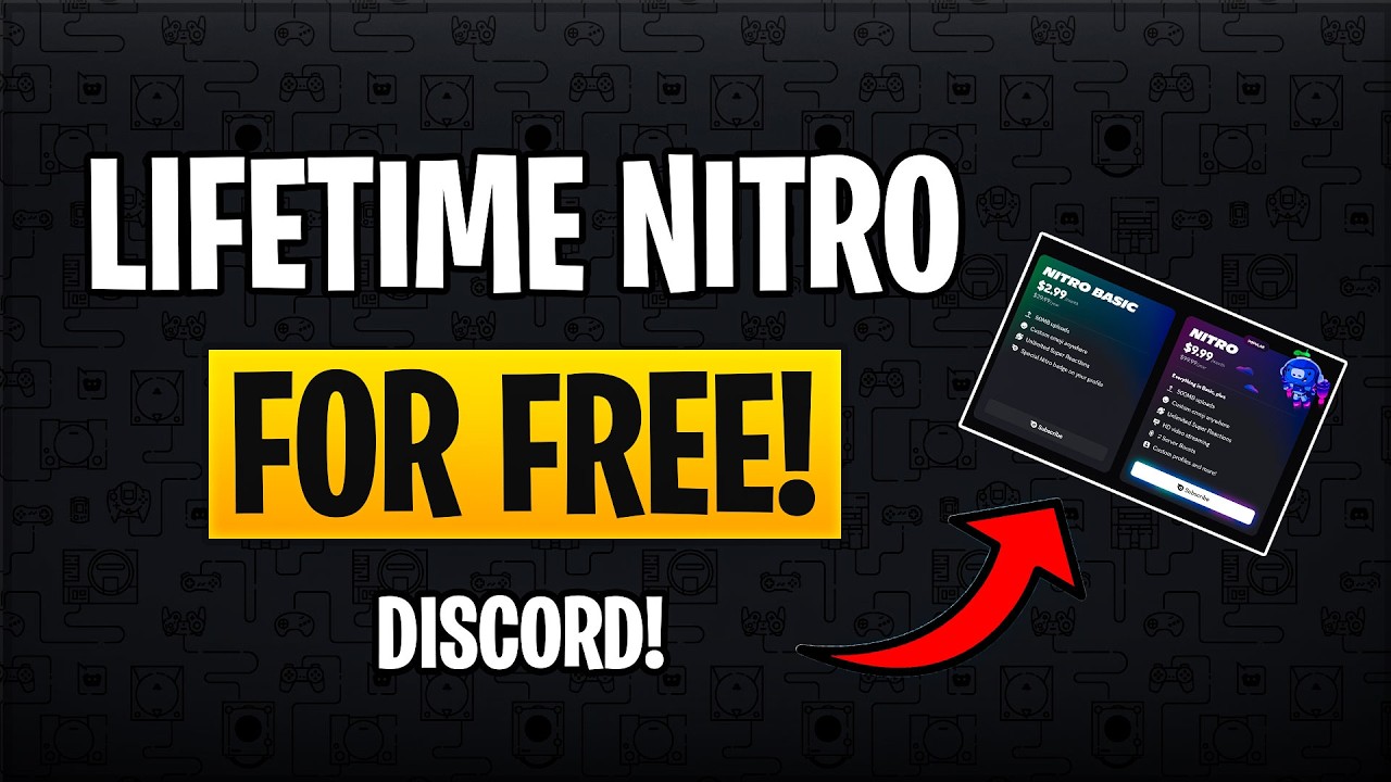 How to Get Lifetime Discord Nitro For Free!
