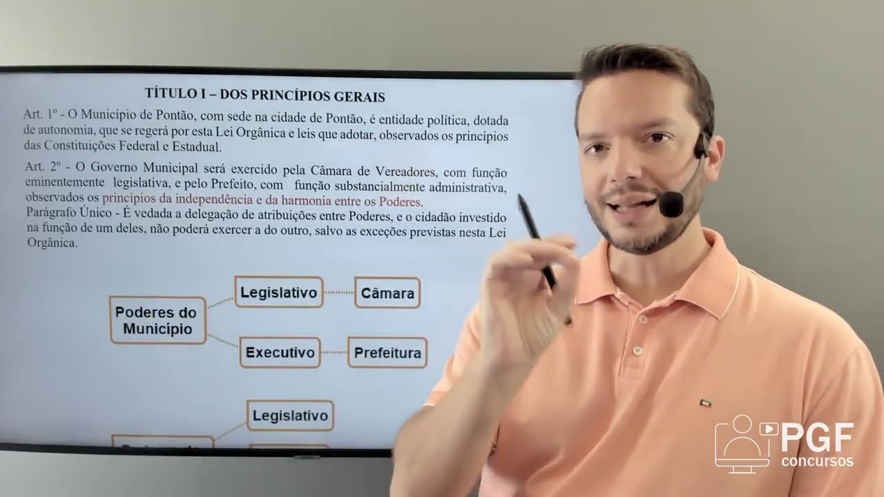 Lei Orgânica - Pontão - 1