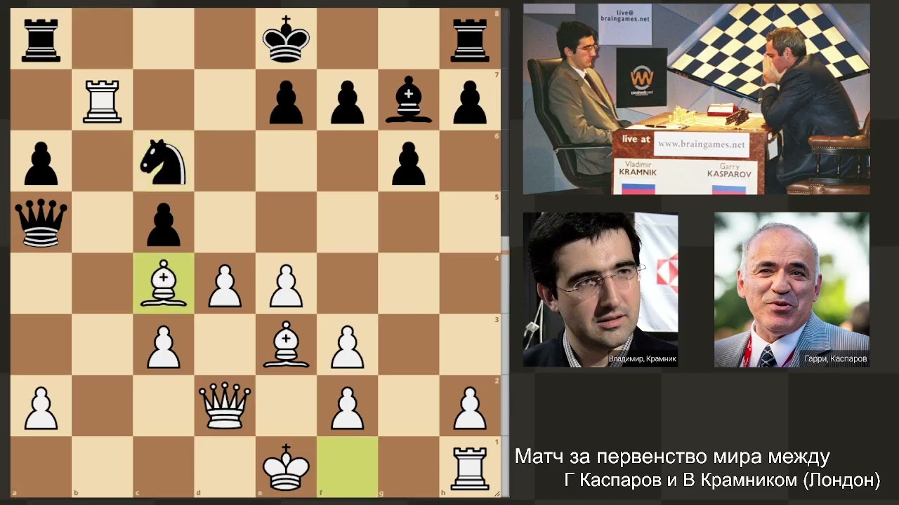 Вторая партия. Матч идёт не по плану Каспарова