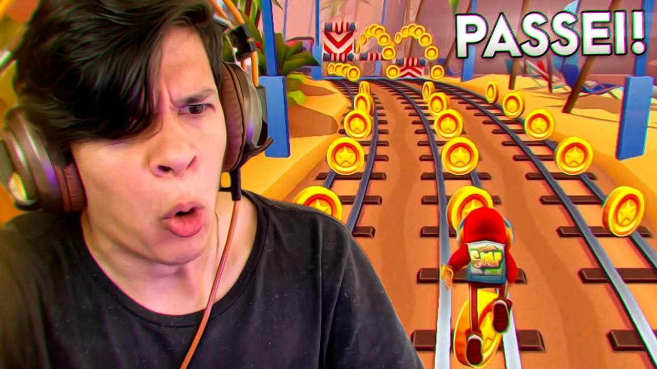 ESSA FOI A RUN MAIS DIFÍCIL QUE EU FIZ NO SUBWAY SURFERS - NO COIN