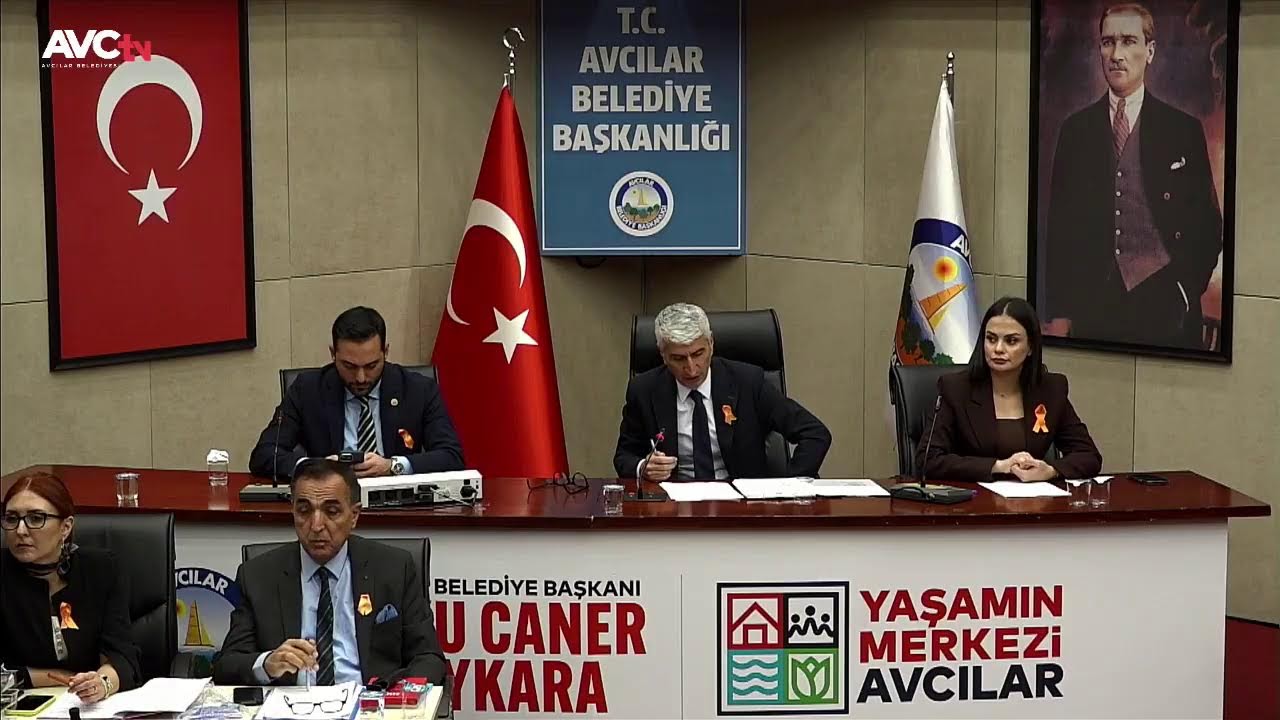 AVCILAR BELEDİYESİ 2025 KASIM AYI MECLİS TOPLANTISI