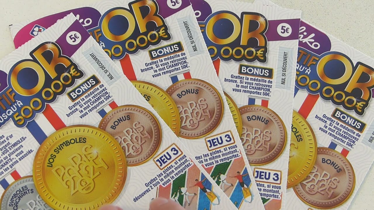 On gratte le nouveau ticket de la FDJ  