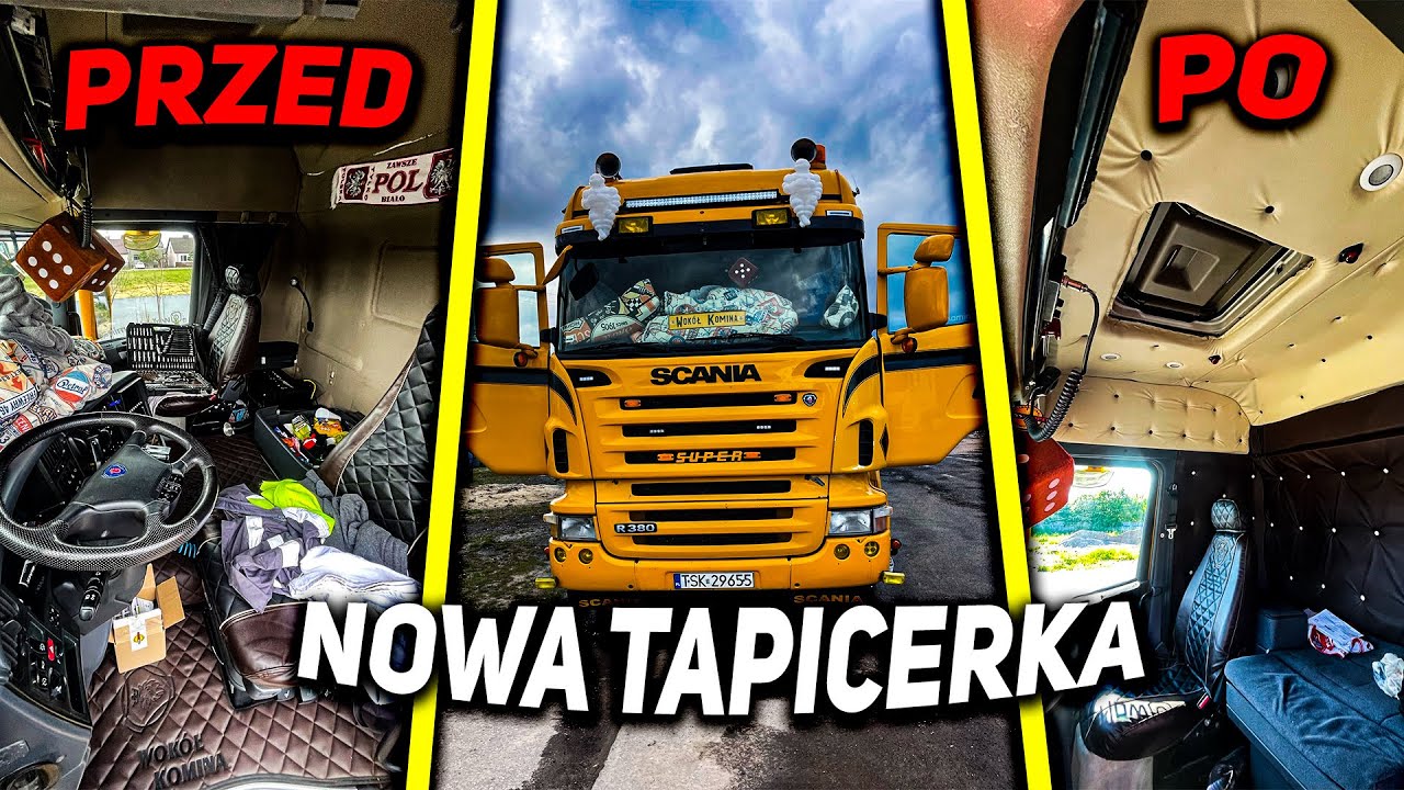 ROBIĘ PIKOWANĄ TAPICERKĘ DO SCANII