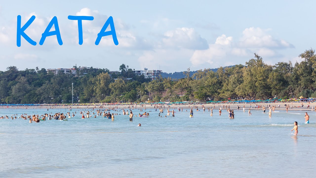 Дорога от пляжа KATA до отеля Kata Sea Breeze . Таиланд , Пхукет