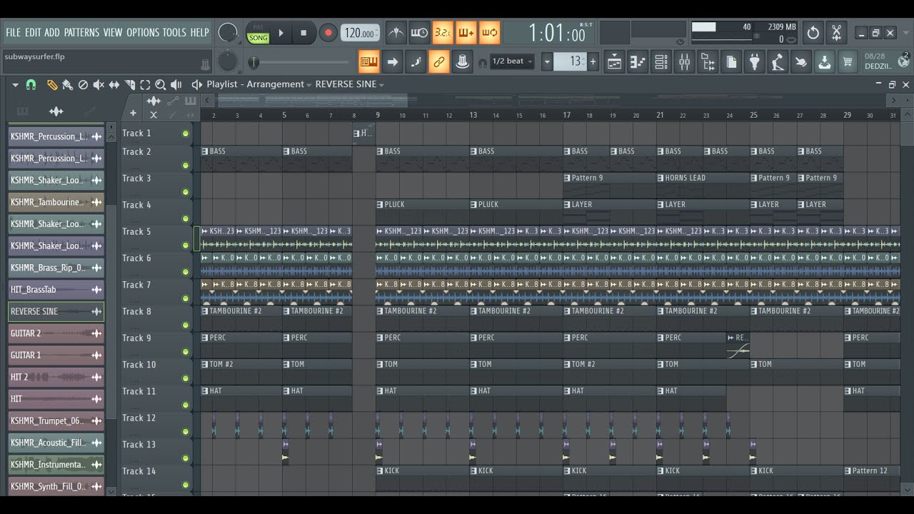 how the Subway Surfers Theme was made in FL Studio